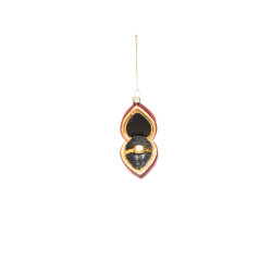 House Vitamin Ornament xmas hanger marry me glass 5,5x10x6cm