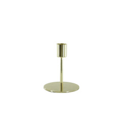 House Vitamin Candleholder basic metal gold 8x8x10cm