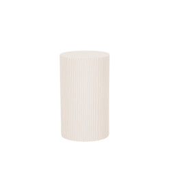 House Vitamin Side table / pillar- cylinder mdf sand 30x54cm