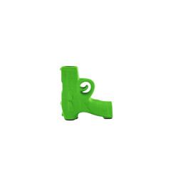 House Vitamin Vase gun ceramics neon green 12x5x12cm