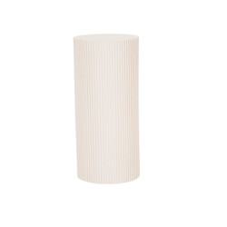 House Vitamin Side table / pillar- cylinder mdf sand 30x65cm
