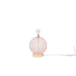 House Vitamin Table lamp crystal ball glass pink 19x19x20cm