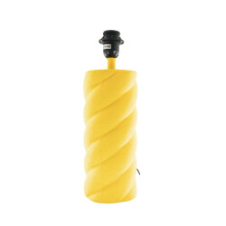 House Vitamin Table lamp ceramics neon yellow e27- 12x12x28cm