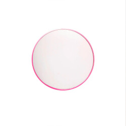House Vitamin Mirror wall mirror round metal pink Ø60cm