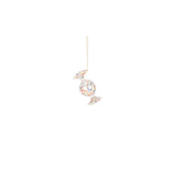 House Vitamin Ornament xmas hanger candy glass 7,5x4x4cm