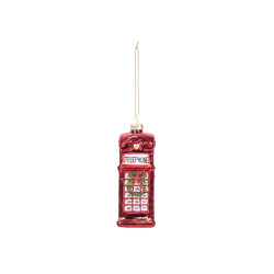 House Vitamin Xmas hanger jubilee kiosk glass 4,5x4,5x12cm
