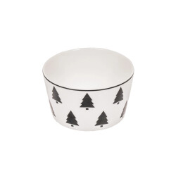 House Vitamin Bowl xmas tree newbone china 9x9x5cm