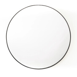 House Vitamin Mirror round wall mirror metal gold Ø50cm