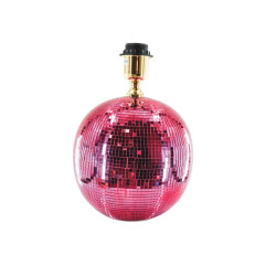House Vitamin Lamp disco ball glass pink 20x20x20cm