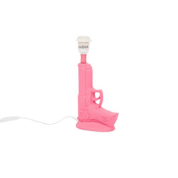 House Vitamin Table lamp gun ceramic neon pink e27 15x9x32cm