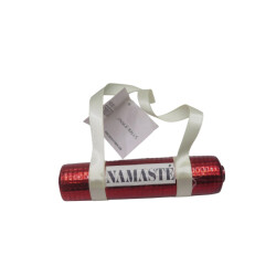 House Vitamin Xmas hanger yoga mat glass red 3x3x11cm