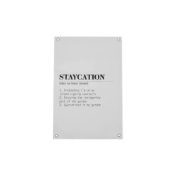 House Vitamin Garden poster pvc staycation 40x60 cm