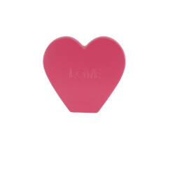 House Vitamin Ornament- candy heart 'love'- neon pink- 20x4x18,5cm