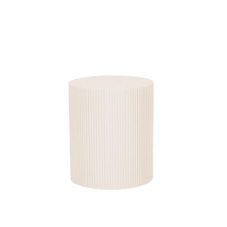 House Vitamin Side table cylinder- mdf sand 39x45cm
