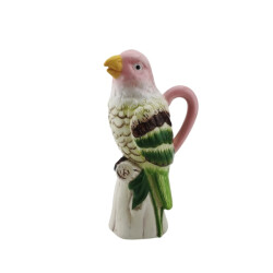 House Vitamin Vase bird- dolomite- pink-12*9*23cm