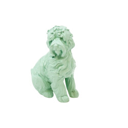 House Vitamin Ornament labradoodle polyresin mintgreen 10,5x5x9cm