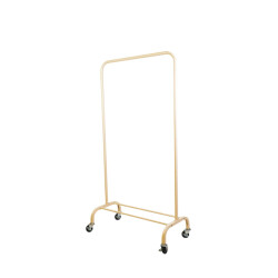 House Vitamin Clothes rack wheels sand 80x40x155cm