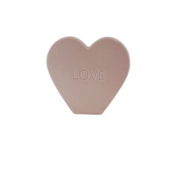 House Vitamin Ornament- candy heart 'love'- light pink- 20x4x18,5cm