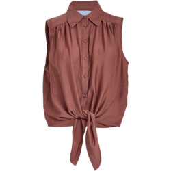 Minus Msseria sleveless shirt smoked paprika