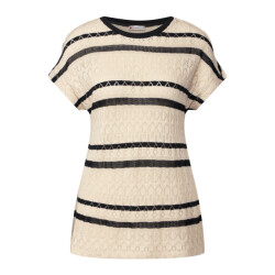 Street One a323158 stripe ajour shirt