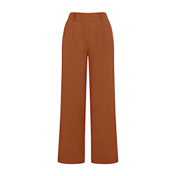 Elvira Collections Broek cacao bronzed