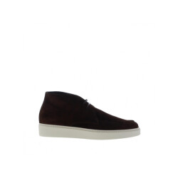 Giorgio 13792 suède veterschoen met witte rubber zool