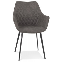 Alterego Stoel met armleuningen chigi 61x63x80 cm