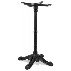 Alterego Cabaret tafelpoot rustieke stijl 52x52x73 cm