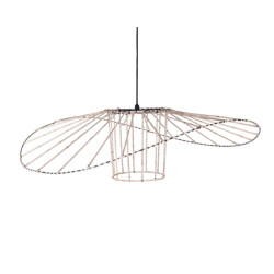 Furnilux -design rotan hanglamp Ø90 cm – unieke handgemaakte plafondlamp van