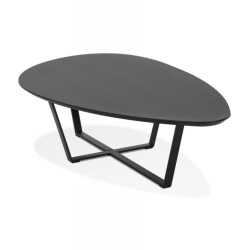 Alterego Drop design salontafel woonkamer 140x80x33 cm