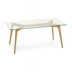 Alterego Moly design salontafel woonkamer 120x60x465 cm