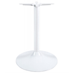 Alterego Bianko tafelpoot 60x60x73 cm