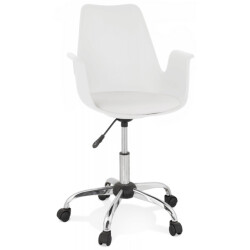 Alterego Bureaustoel met armleuningen trip 58x58x82 cm