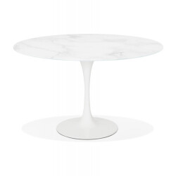Alterego Design eettafel shadow 140x140x73 cm