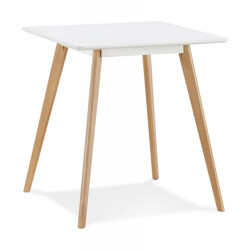 Alterego Kleine eettafel genius 80x80x75 cm