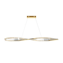 Maytoni hanglamp krone messing