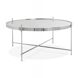 Alterego Kolos woonkamer salontafel 83x83x35 cm