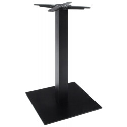 Alterego Nero tafelpoot 50x50x73 cm