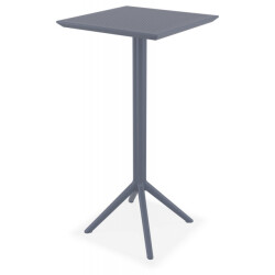 Alterego Opvouwbare statafel foly 60x60x108 cm
