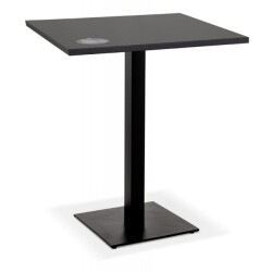 Alterego Kleine eettafel muffin 68x68x746 cm
