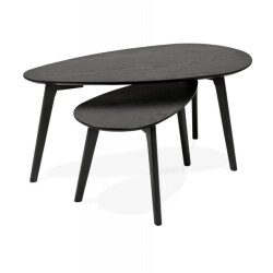 Alterego Stokolm design bijzettafels 100x50x40 cm
