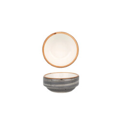 Bonna Serveerschaal aura space porselein 6 cm (30cc) set van 2