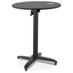 Alterego Noctali opklapbare terrastafel 68x68x746 cm