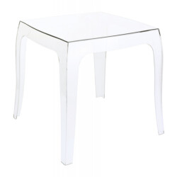 Alterego Retro tafel 43x51x51 cm