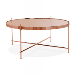 Alterego Kolos salontafel woonkamer 83x83x35 cm
