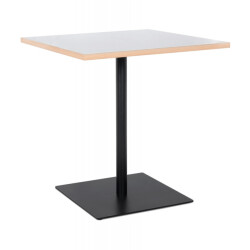 Alterego Fusion vierkante tafel 80x80x755 cm