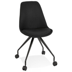 Alterego Bureaustoel op wielen snap 60x60x92 cm