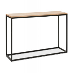 Alterego Consoletafel in industriële stijl river 120x35x75 cm