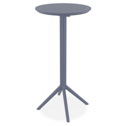 Alterego Opvouwbare statafel gimli 60 bar 60x60x108 cm