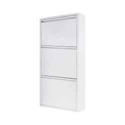 WDMT Schoenenkast 3 deurs wit